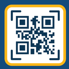 A QR code that guides users to the Harp 8 study