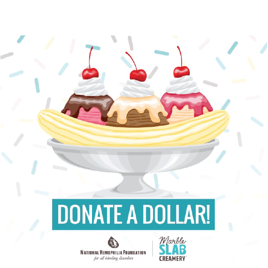 Marble Slab Creamery - Donate a Dollar!