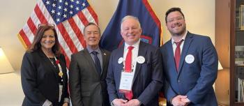 NBDF Team members on capitol Hill for Washington Days 2025