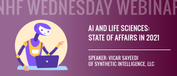 Wednesday Webinar: AI and Life Sciences: State of Affairs in 2021