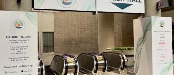 Photo of NBDF Bleeding Disorders Conference entryway to Exhibit Hall