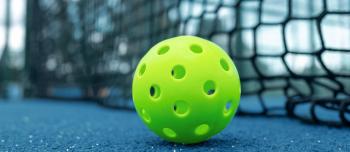 A pickleball